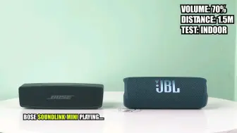 Download Video: Bose mini 音质对比 JBL 万花筒6   便携蓝牙音箱