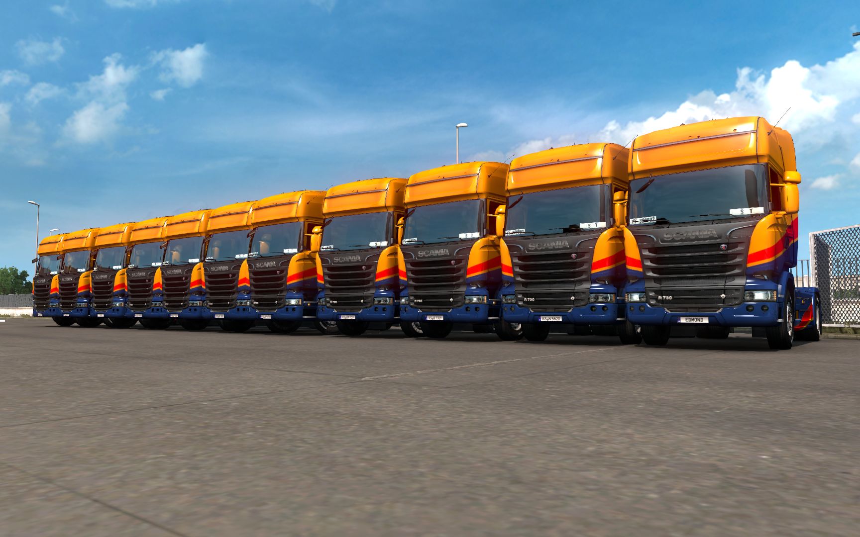 活动  【欧洲卡车模拟2】11.29 st车队日常联运直播录像