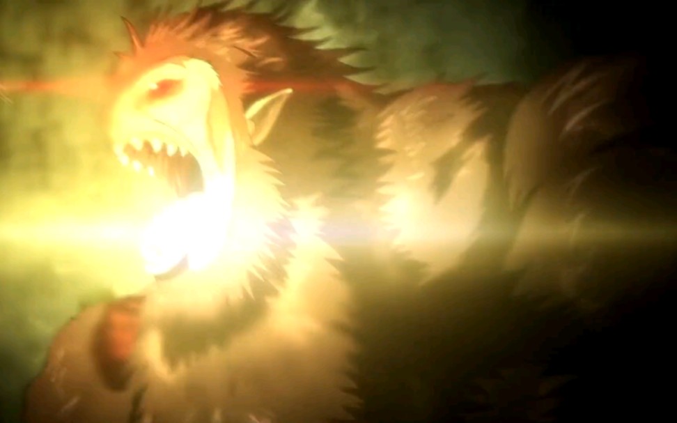 进击的巨人兽之巨人吼叫片段