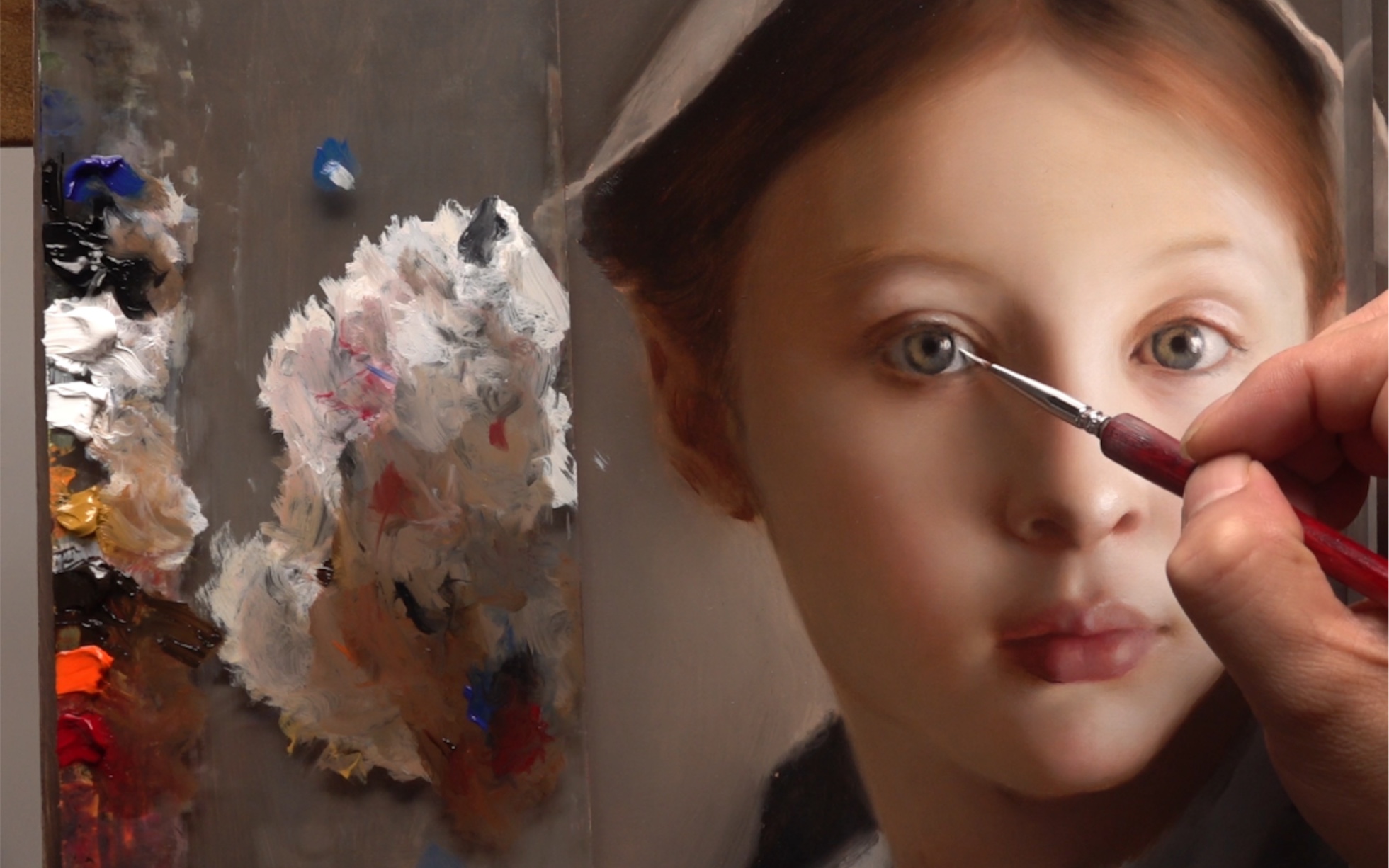 宾卡斯提白罩染示范