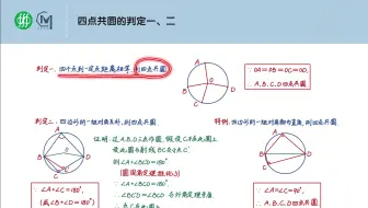 初中数学第27章-圆（手绘知识笔记-九年级-初三数学）