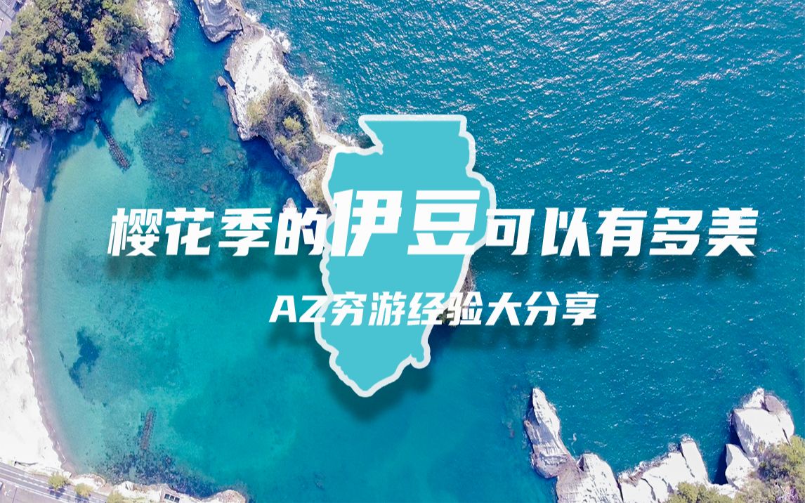 日本樱花季的伊豆可以有多美 AZ的穷游经验大分享哔哩哔哩bilibili