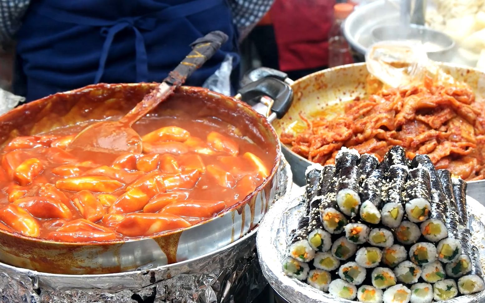 韩国传统小吃|首尔广藏市场美食合集_哔哩哔哩 (゜-゜)つロ 干杯