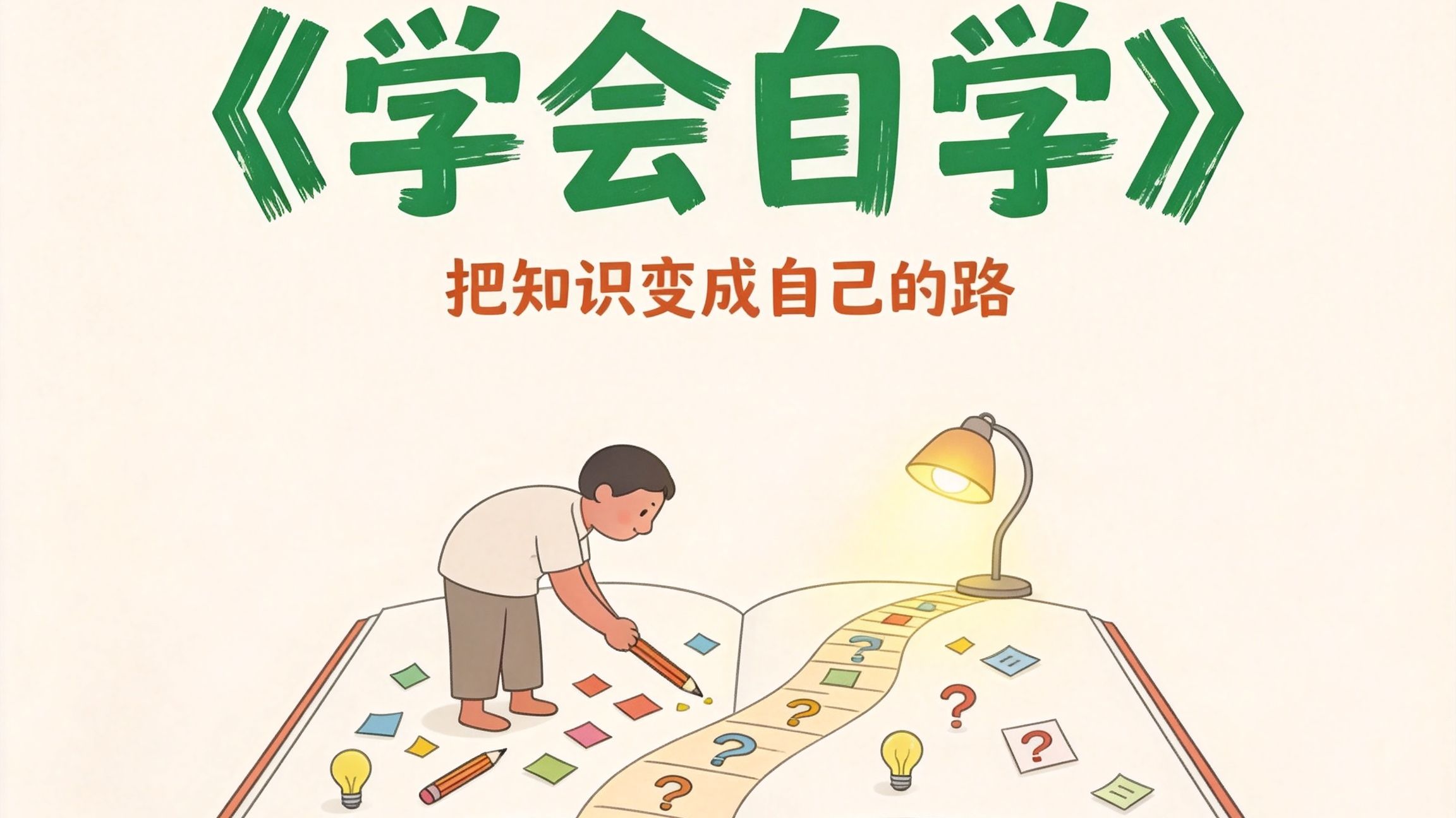 《学会自学》：读了五遍还是一问三不知？你的学习方式从小学起就错了