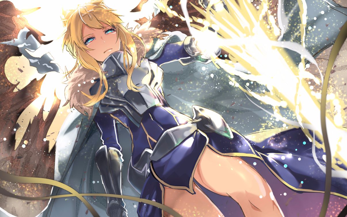 【300英雄】saber皮肤技能效果