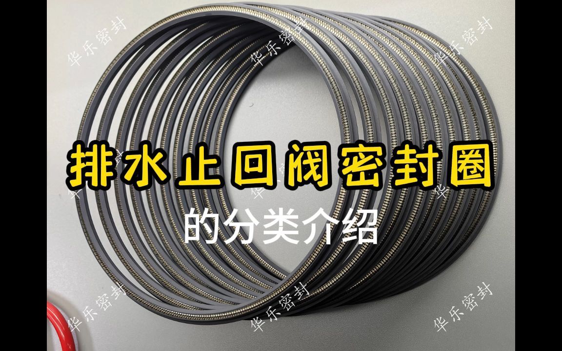 排水止回阀密封圈的分类介绍