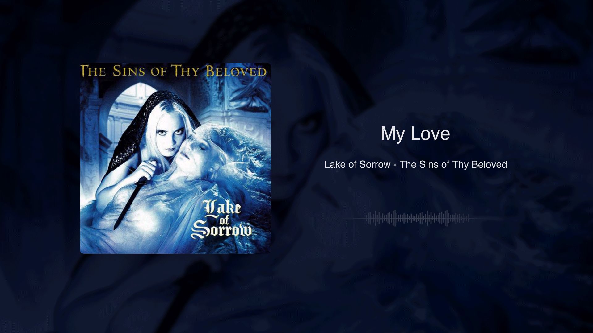 lake of sorrow-the sins of thy beloved