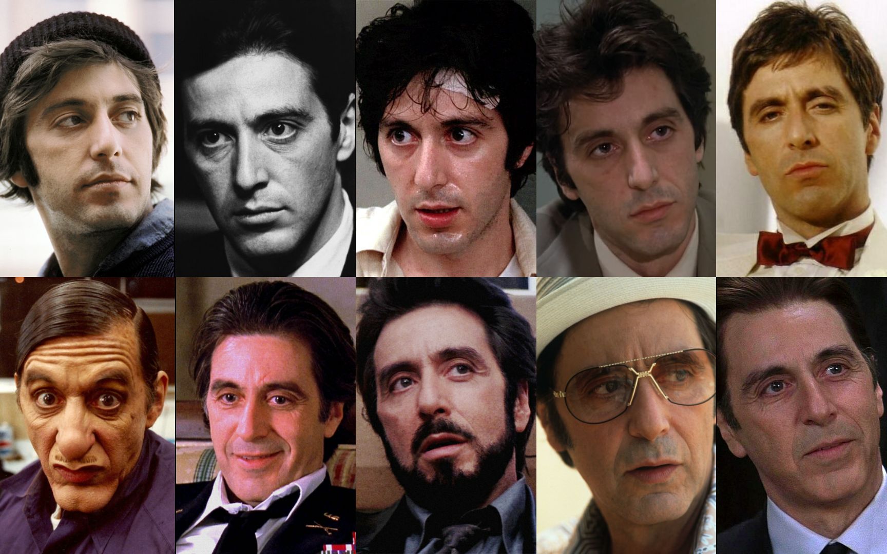 [图][Al Pacino]阿尔·帕西诺1969-2022年电影，画风如此之多，不能只看过教父