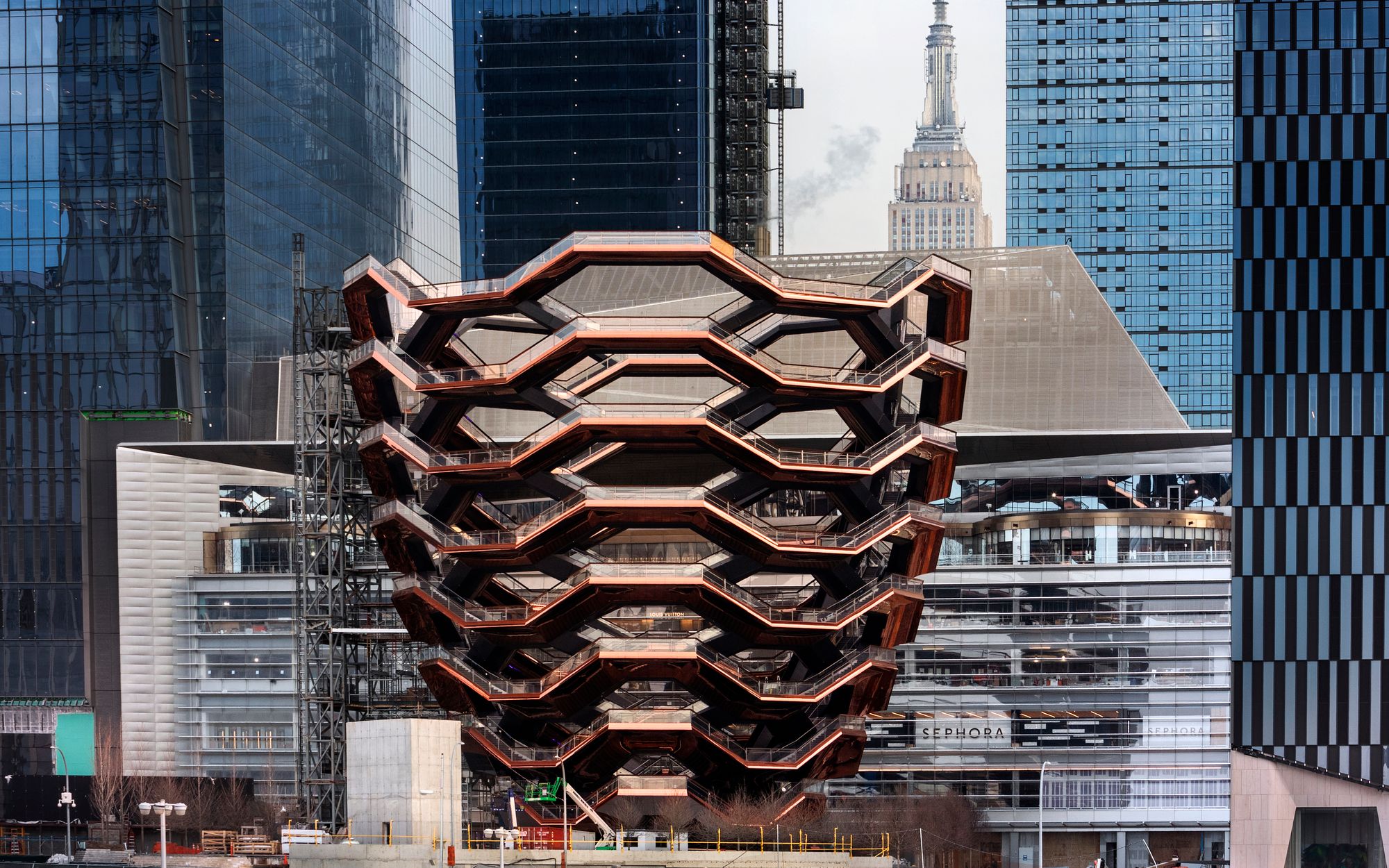 vessel令人印象深刻的美国地标建筑