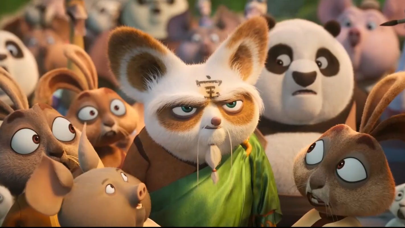 功夫熊猫4大龙回归(动画)