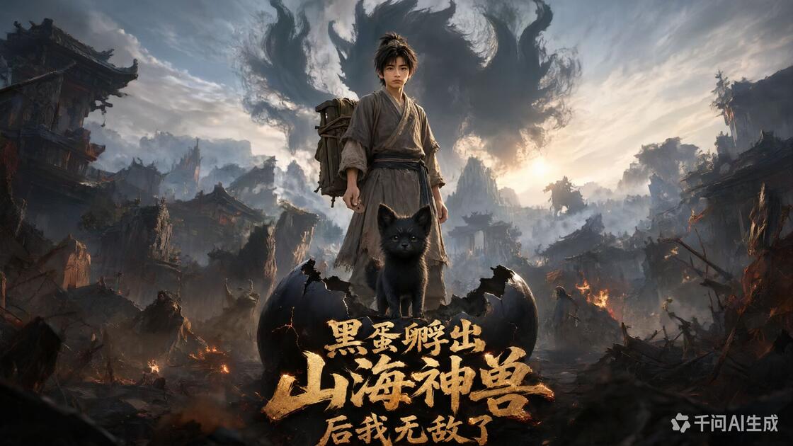 黑蛋孵出山海神兽后我无敌了第二季