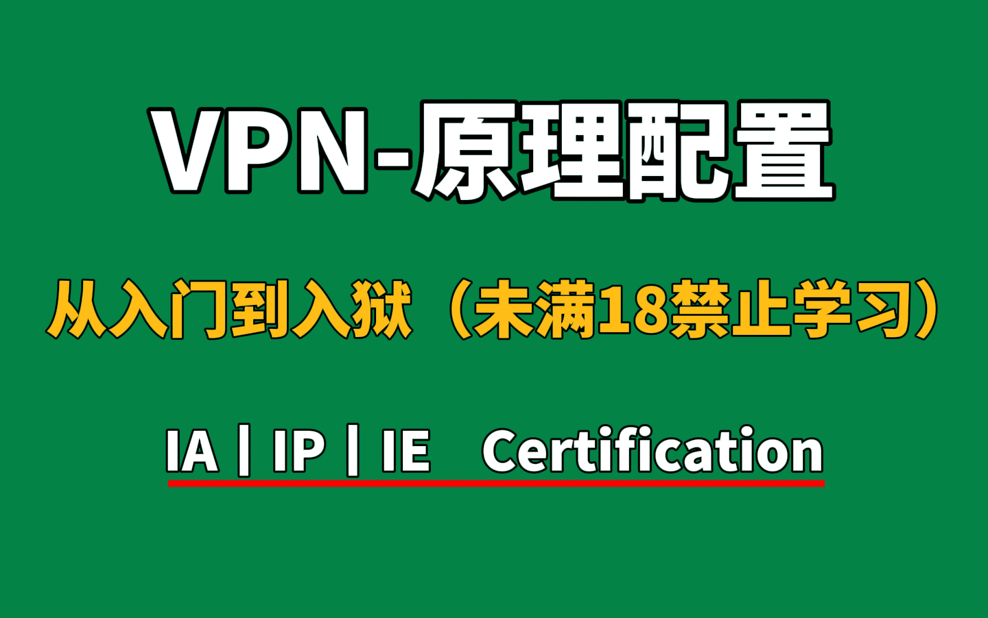 【判刑率99.9%】全面讲解VPN最新项目实战,从入门到入狱,网络工程师手把手教学!VPN入门VPN工作原理VPN配置VPN项目网络安全!哔哩哔哩...