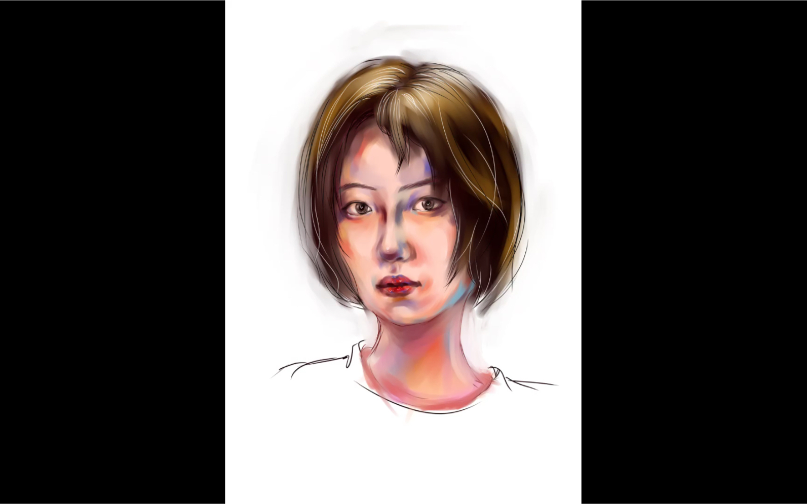 板绘真人相片转板绘_哔哩哔哩 (゜-゜)つロ 干杯~-bilibili