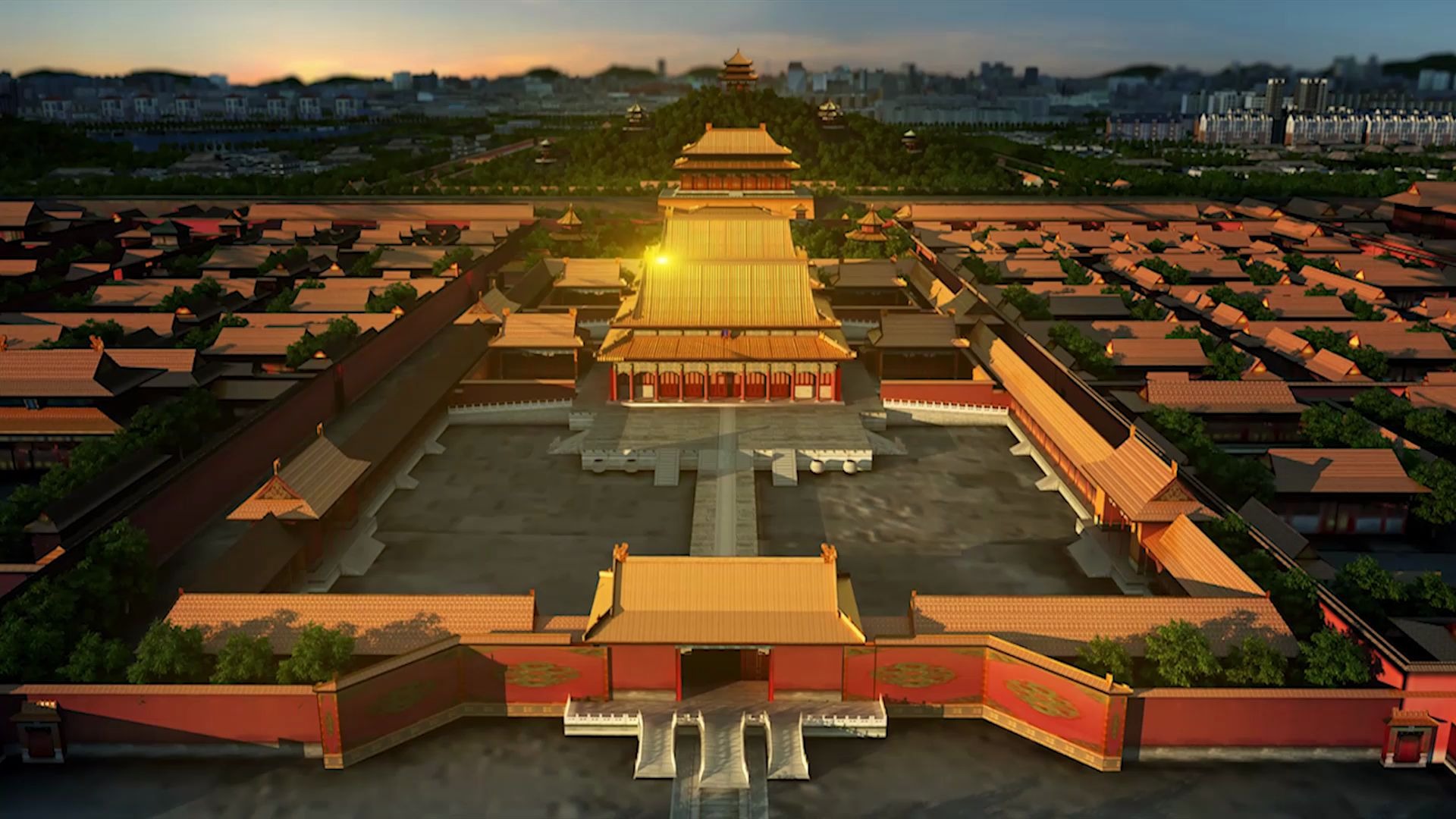 1437411  高清皇城古代3d大场景