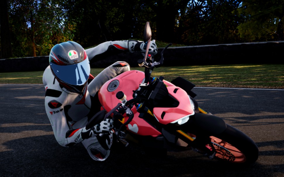 《极速骑行4》猛男粉 杜卡迪v4s