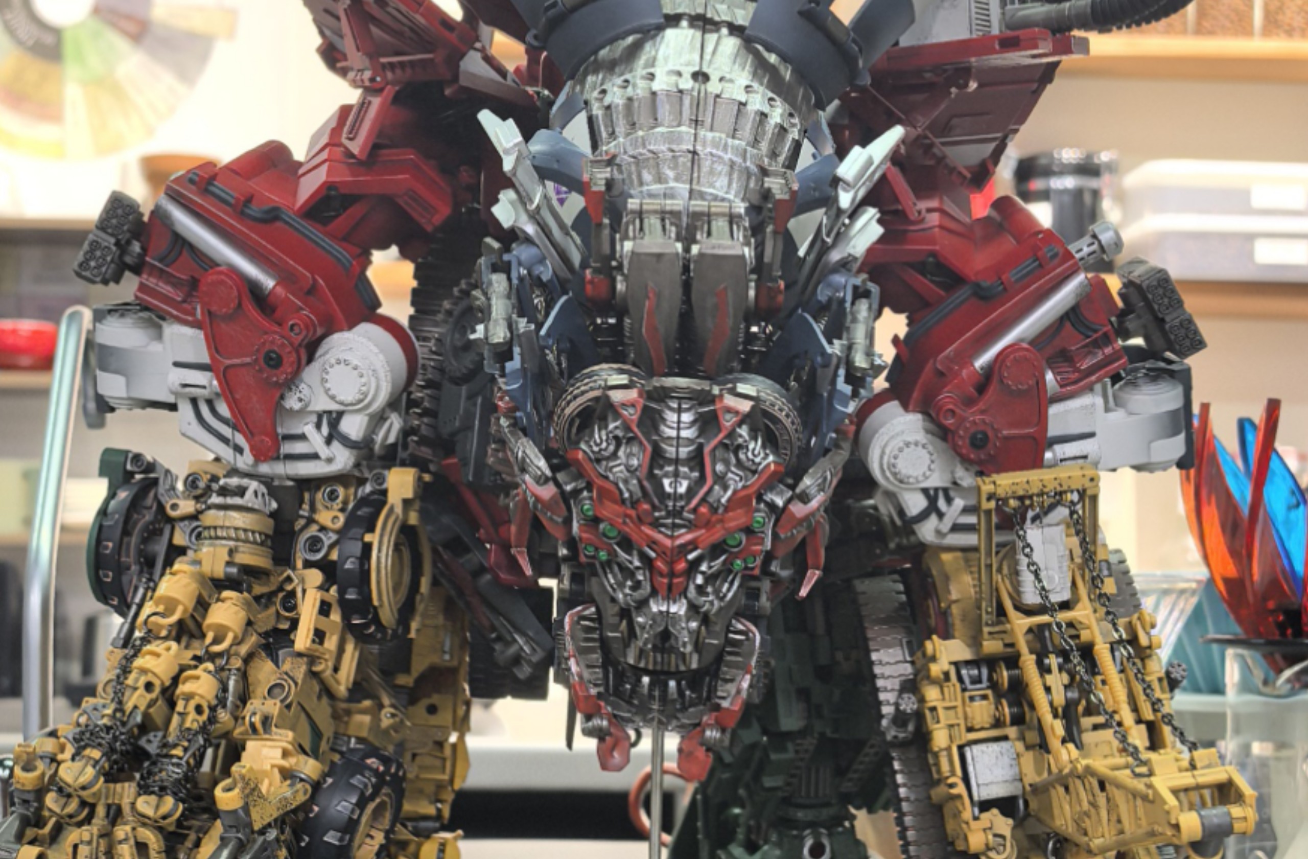 一个视频带你看完ds大力神解体!变形金刚,真人电影2,ds大力神解体!