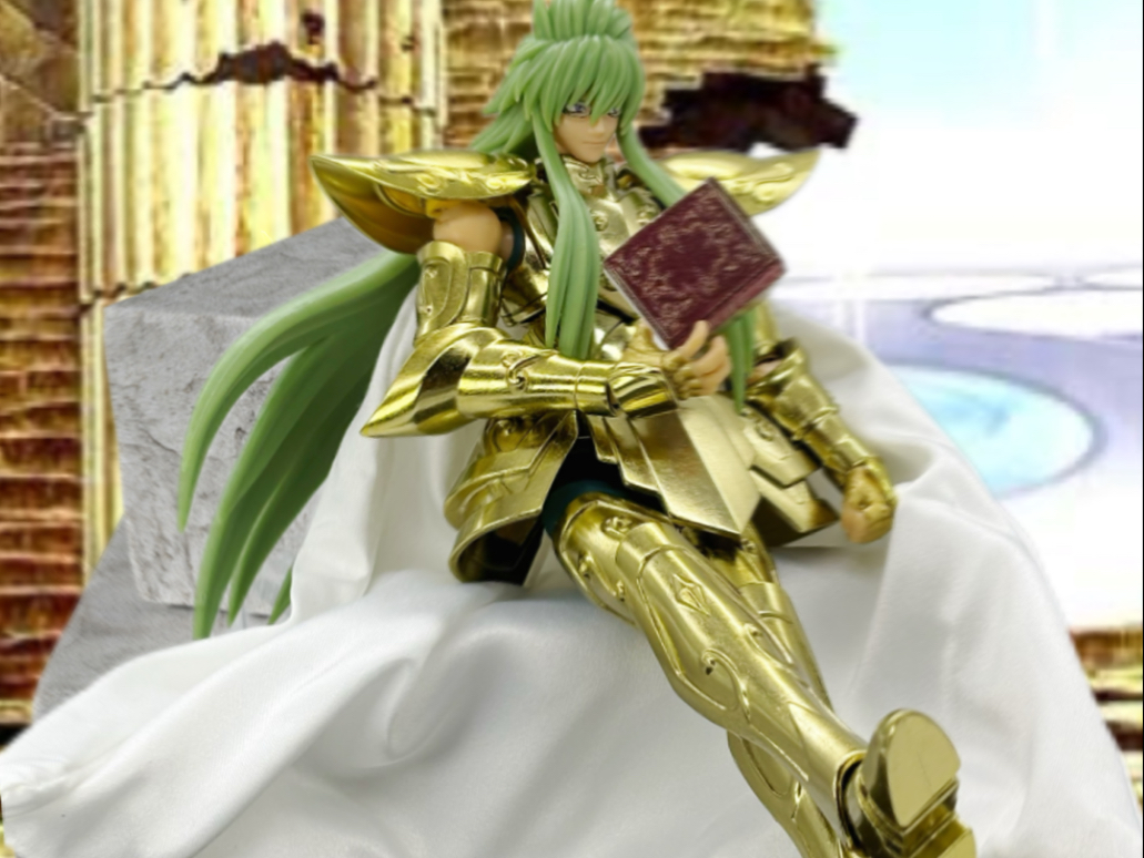 st出品 圣斗士星矢冥王神话lc 水瓶座笛捷尔 展示