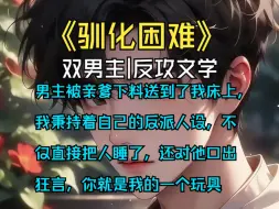 Download Video: 【驯化困难】|双男主|双强|反攻文学-男主被亲爹下料送到了我床上，我秉持着自己的反派人设，不仅直接把人睡了，还对他口出狂言，