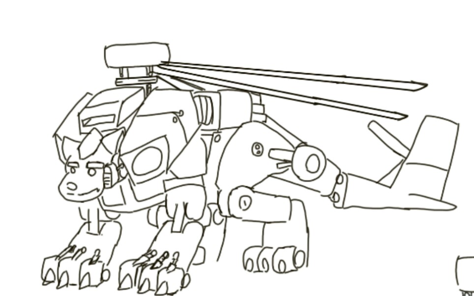 【指绘】一只阿帕奇(beta version)