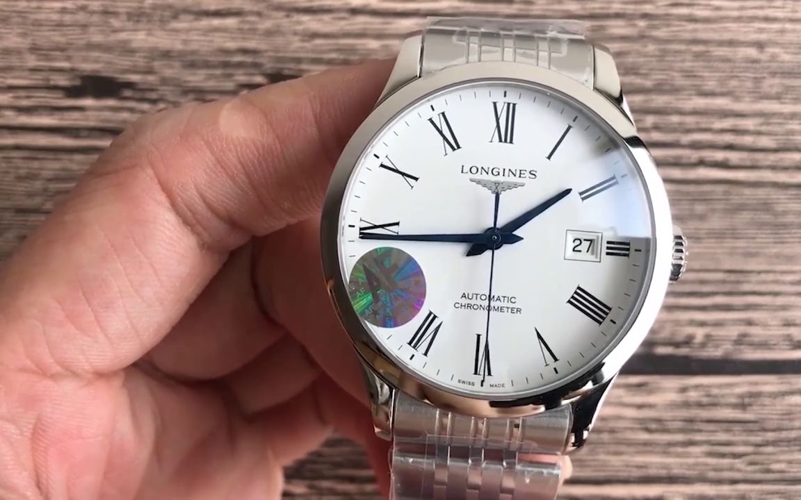 手表 三问af浪琴开创者白面罗马钢带2892机芯