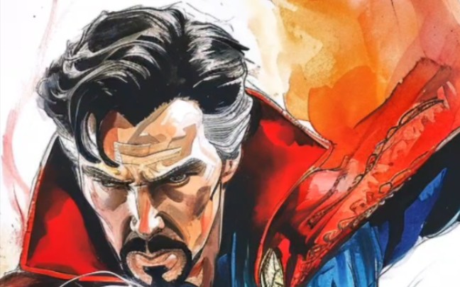 漫威英雄水墨画合集