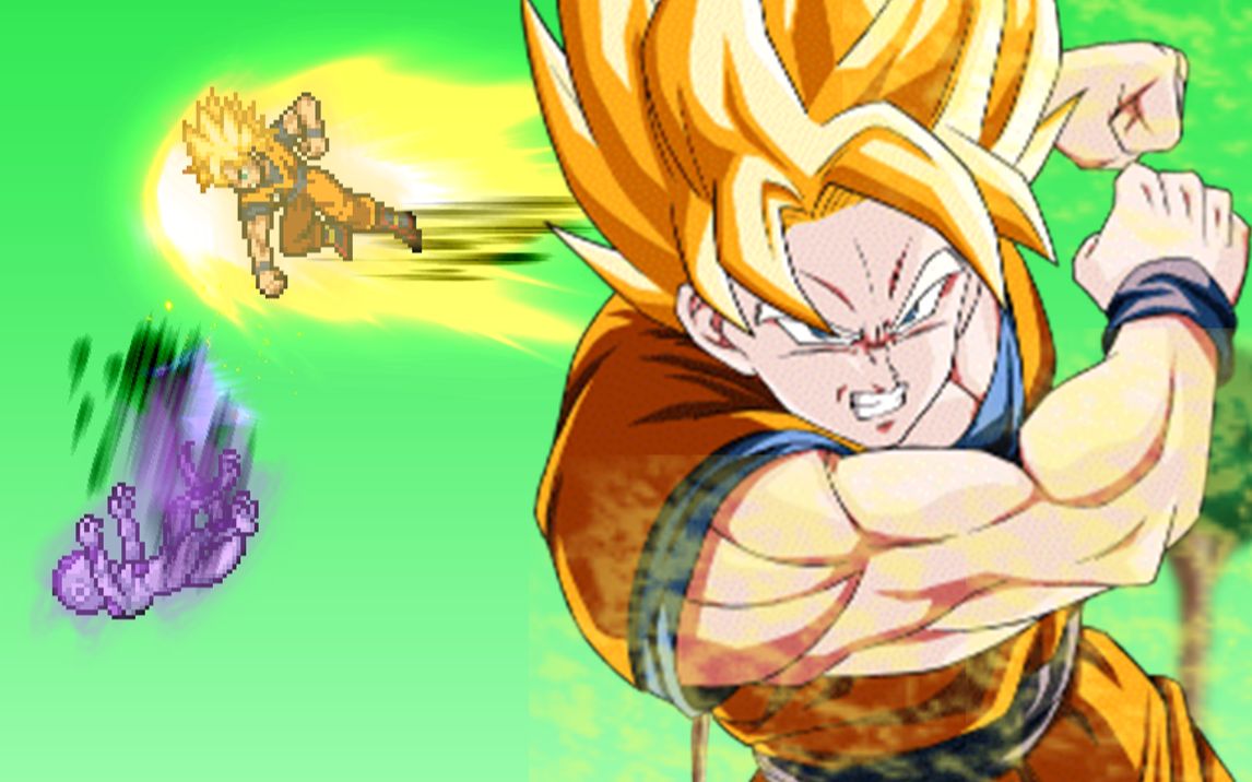 【mugen人物演示】超级赛亚人孙悟空