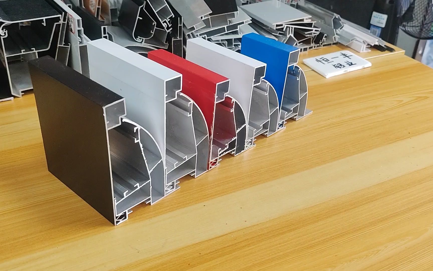 15公分3m型材 8公分10公分12公分3m灯箱铝材 拉布型材3m门头广告招牌