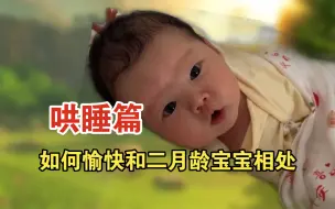 Descargar video: 如何愉快和二月龄宝宝相处：哄睡篇