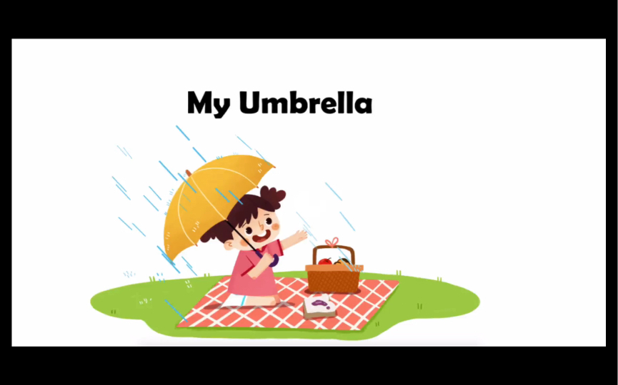 学英语My umbrella(我的雨伞)哔哩哔哩bilibili