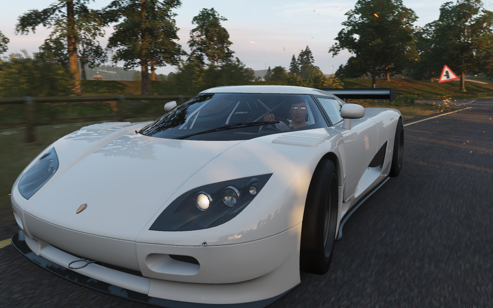 【地平线4】小萌新环岛7分07秒944 x级 柯尼塞格 ccgt_哔哩哔哩 (゜