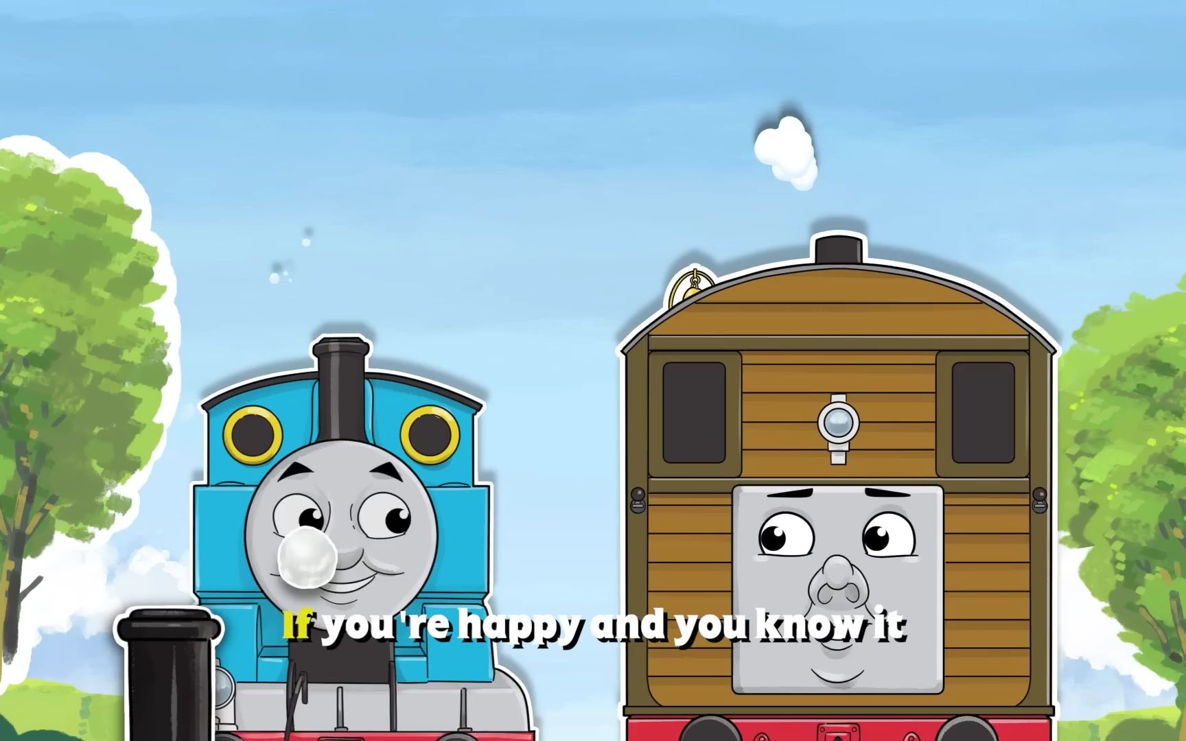 Thomas & Friends UK If You're Happy And You Know It + 30 Minutes of Nursery Rhy哔哩哔哩bilibili