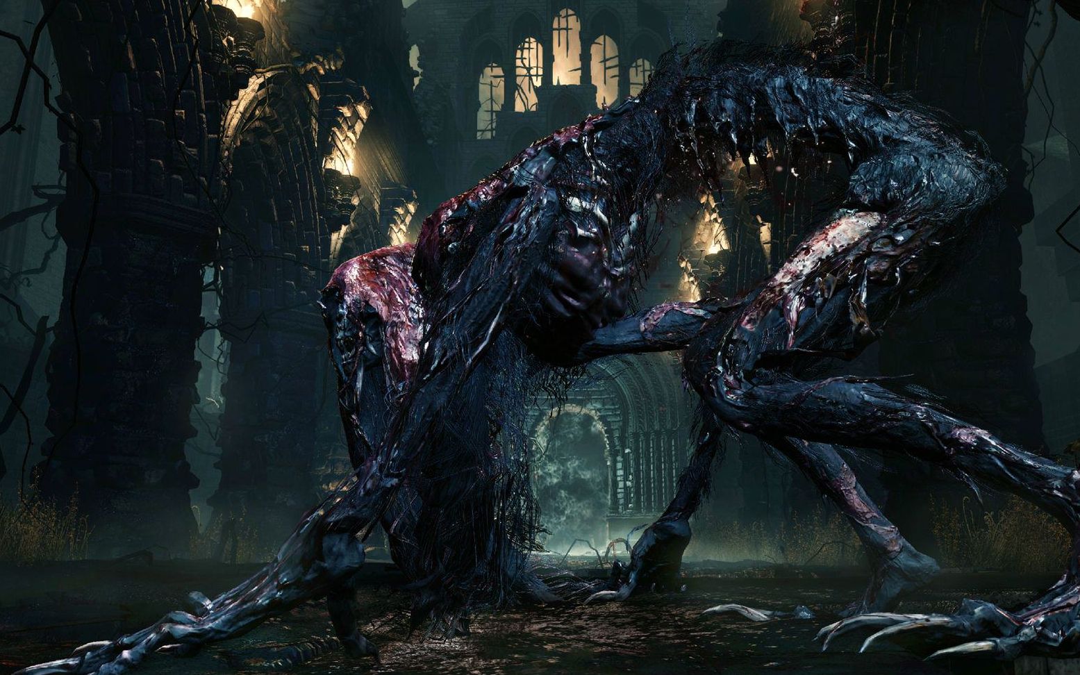 血源诅咒-bloodborne64【电锯虐杀渴血兽】_哔哩哔哩 (゜-゜)つロ