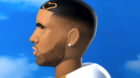 drake 卡通形象音乐短片