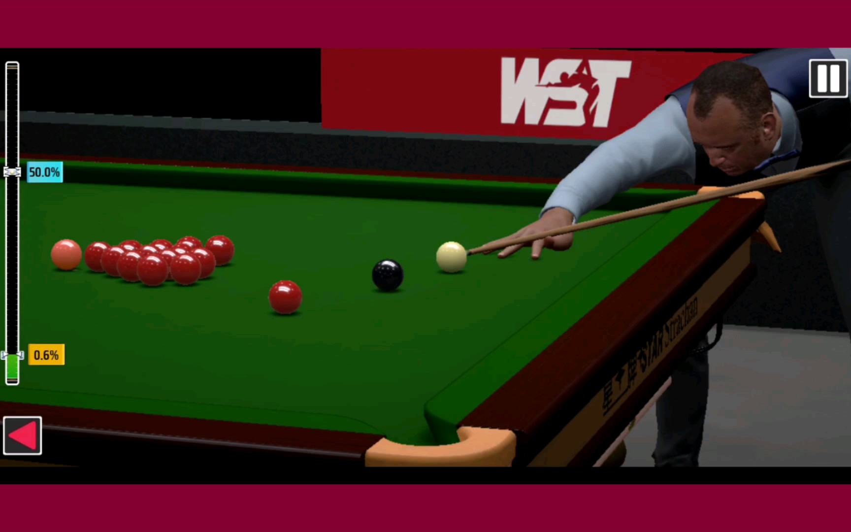 斯诺克台球147斯诺克19wstsnooker斯诺克单杆147系列第1121个147马克