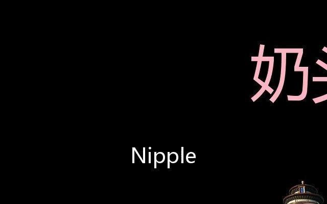 奶头 Chinese Pronunciation Nipple哔哩哔哩bilibili