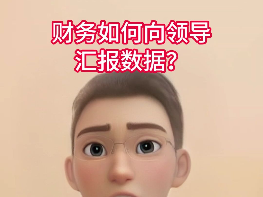 财务如何向领导汇报数据?哔哩哔哩bilibili