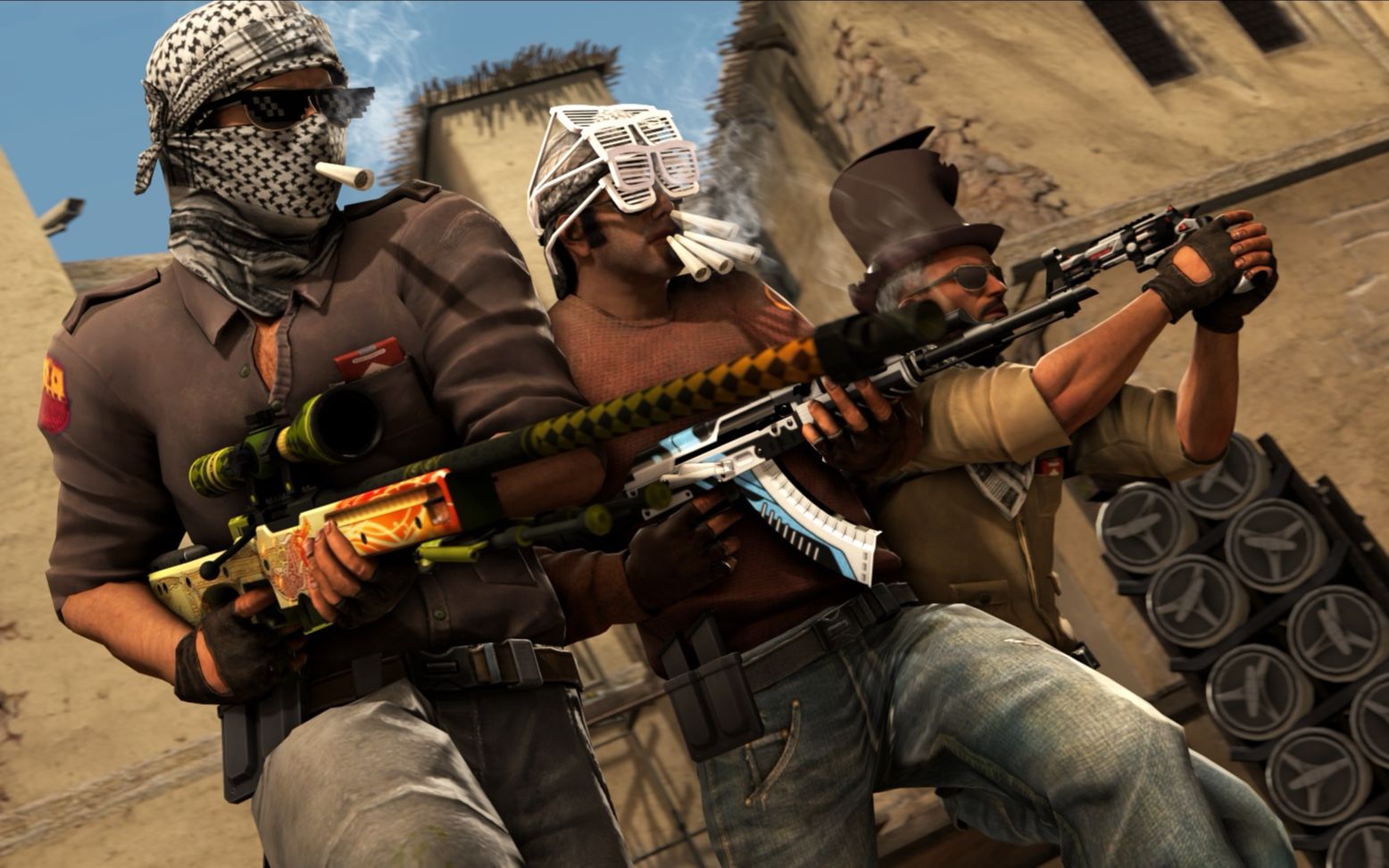 反恐精英搞笑合集当逗逼们玩起了cs