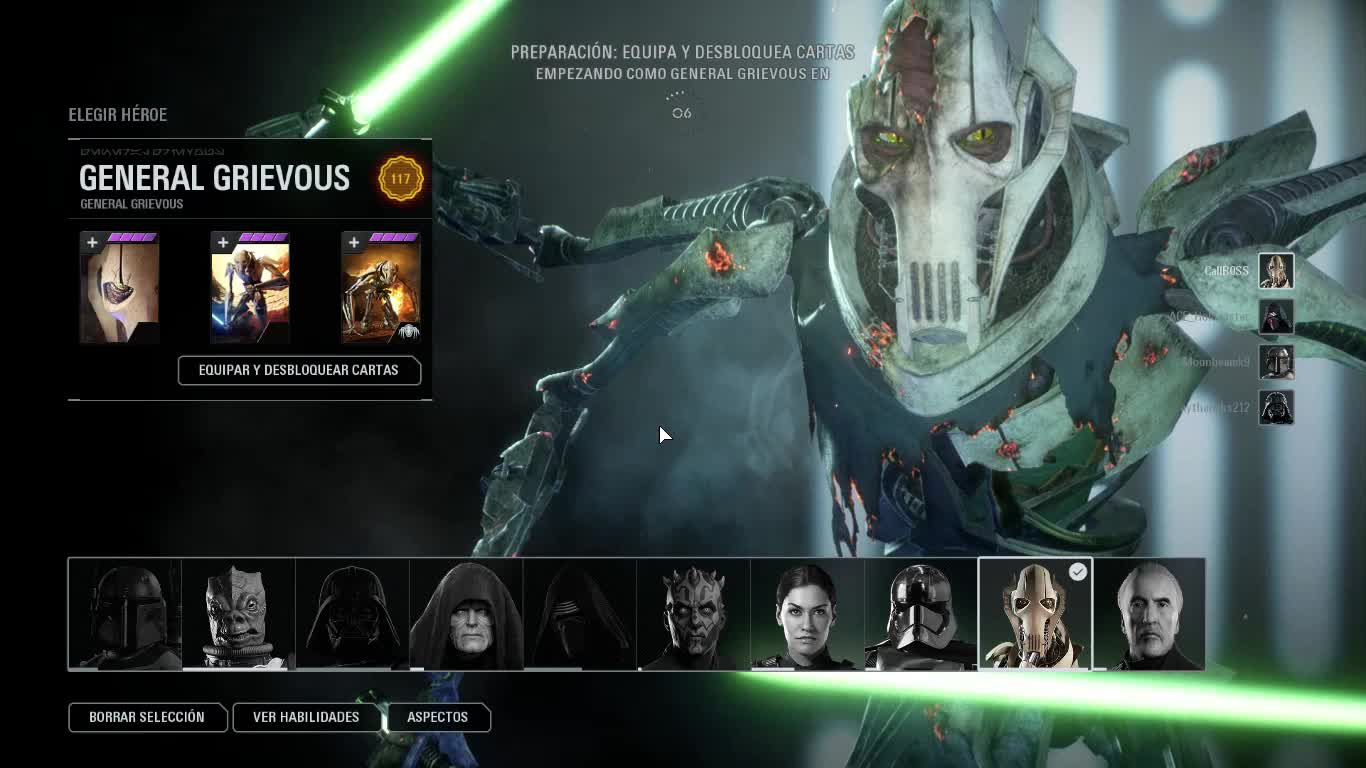 【星战前线2_格里弗斯将军】日常刷小怪练级系列