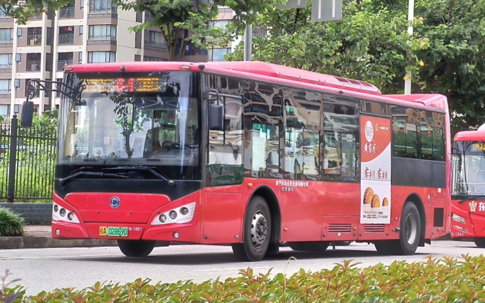 【延线新递】南宁白马公交64路(亭洪亭江路口-沙井公交首末站)全程