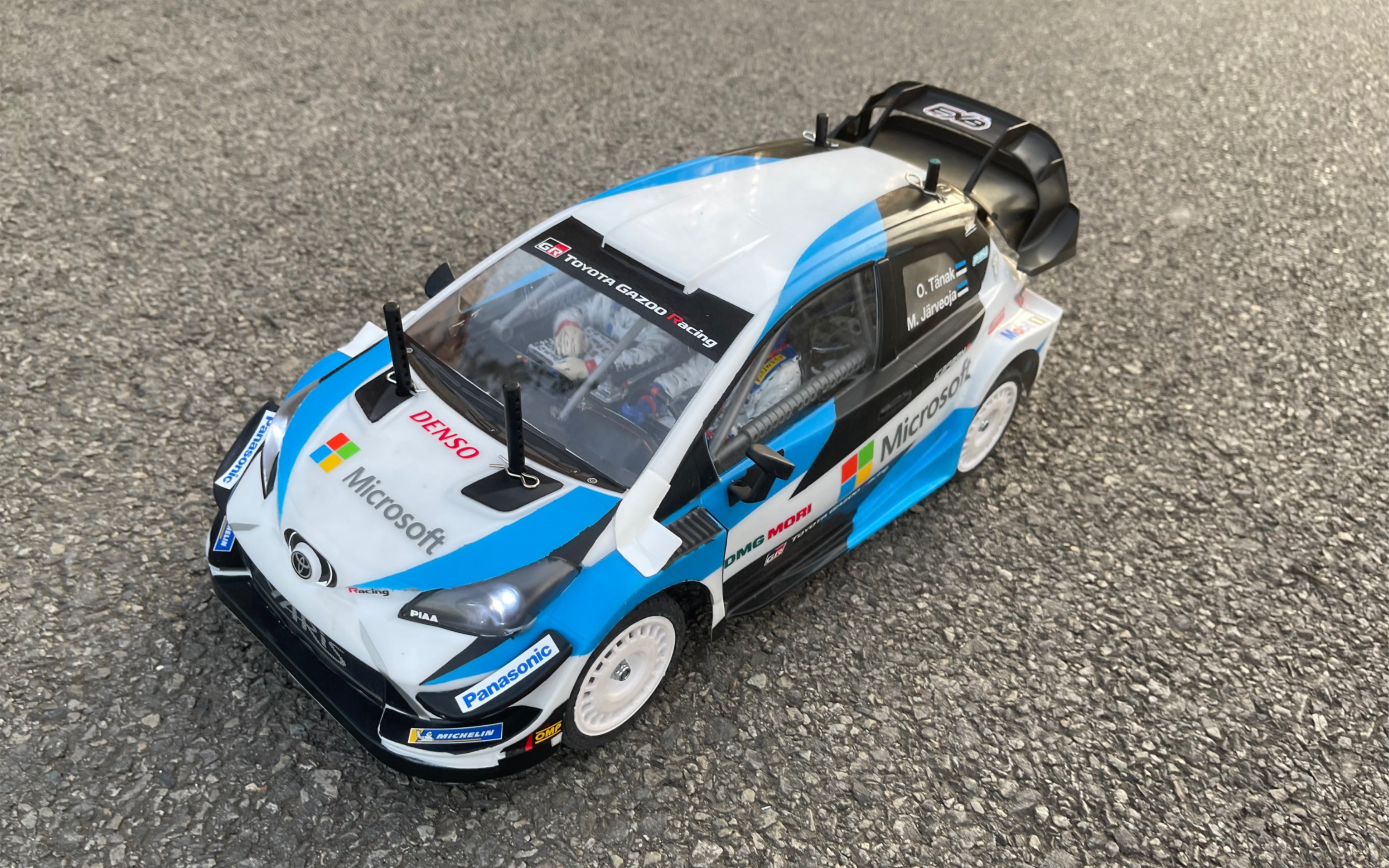 田宫tt02雅力士拉力蓝色特别版制作分享