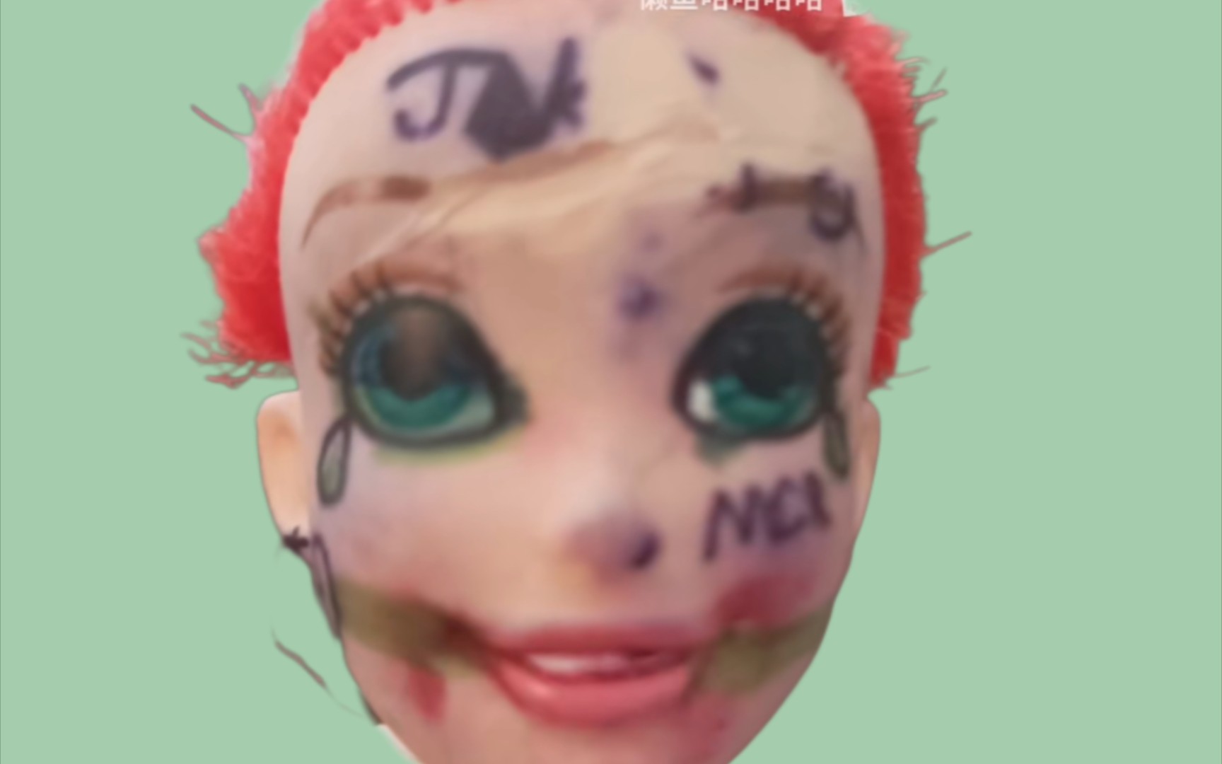 当同学把芭比娃娃进化后.