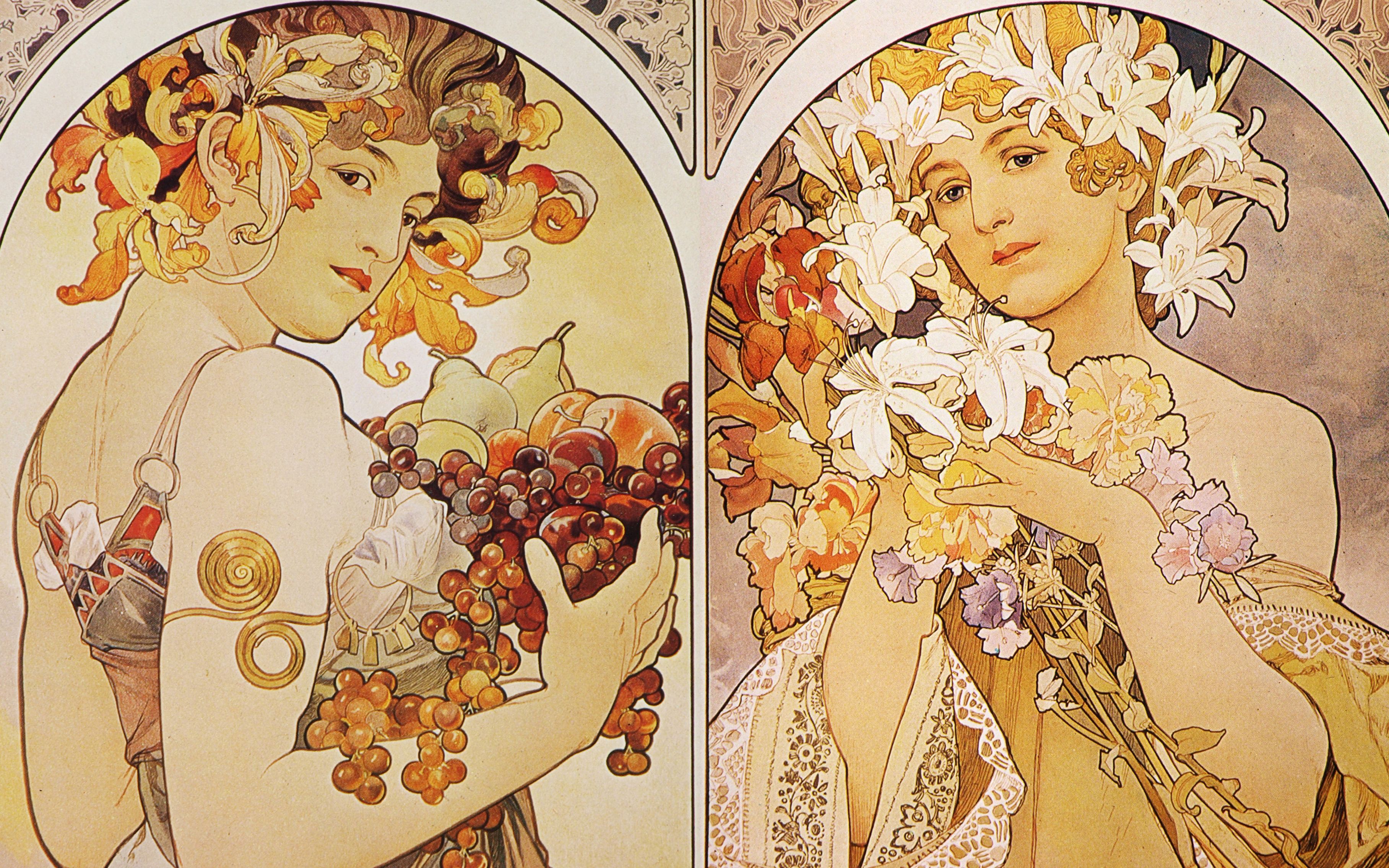 娇花照水赏穆夏