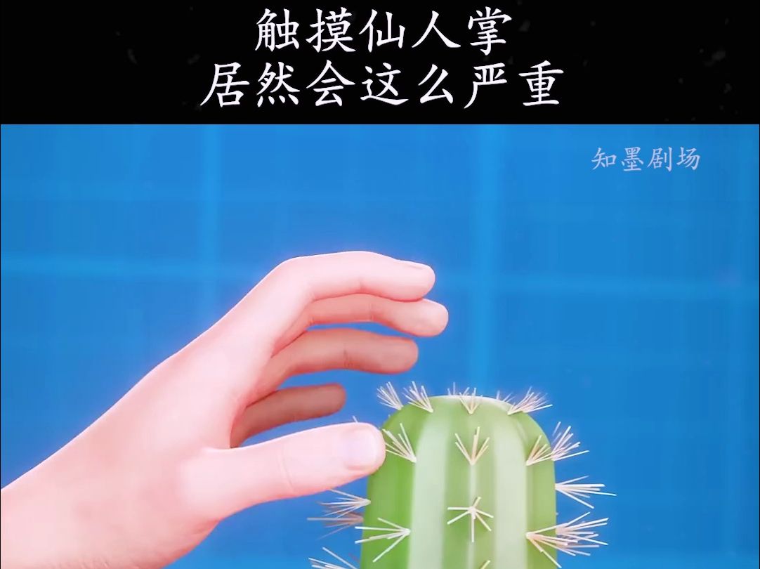 当手碰到仙人掌刺该如何处理