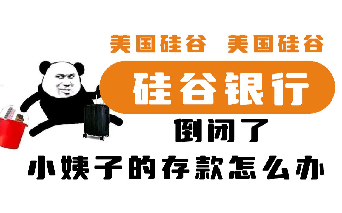 人话解读硅谷银行倒闭事件!老王的故事读懂硅谷银行财报|签名银行关门|银行挤兑|瑞信暴雷|财务报表|CFAFRM哔哩哔哩bilibili