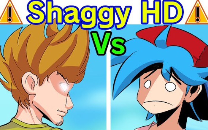 [图]Friday Night Funkin' VS Shaggy HD FULL WEEK + Cutscenes & Ending [FNF HD MOD]