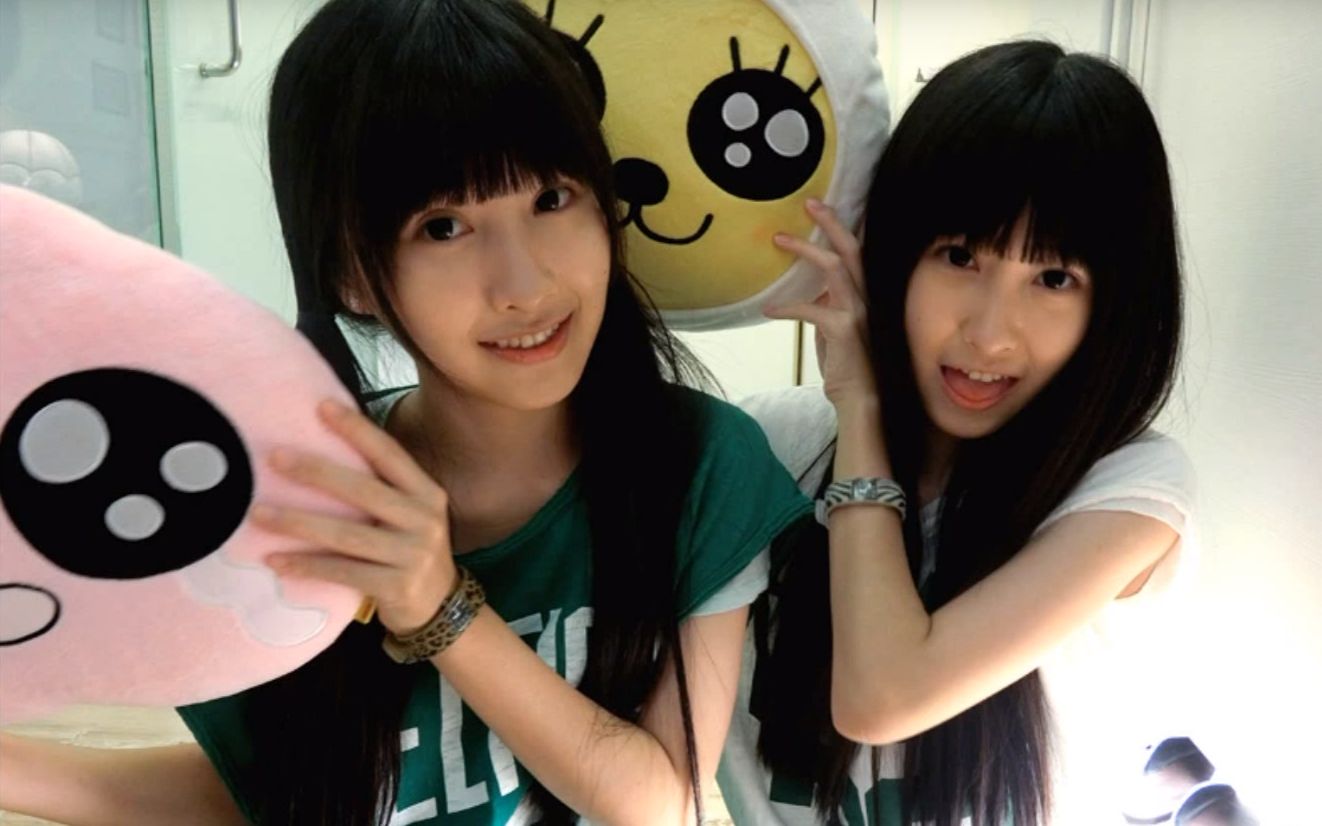 台湾双胞胎 sandy图片