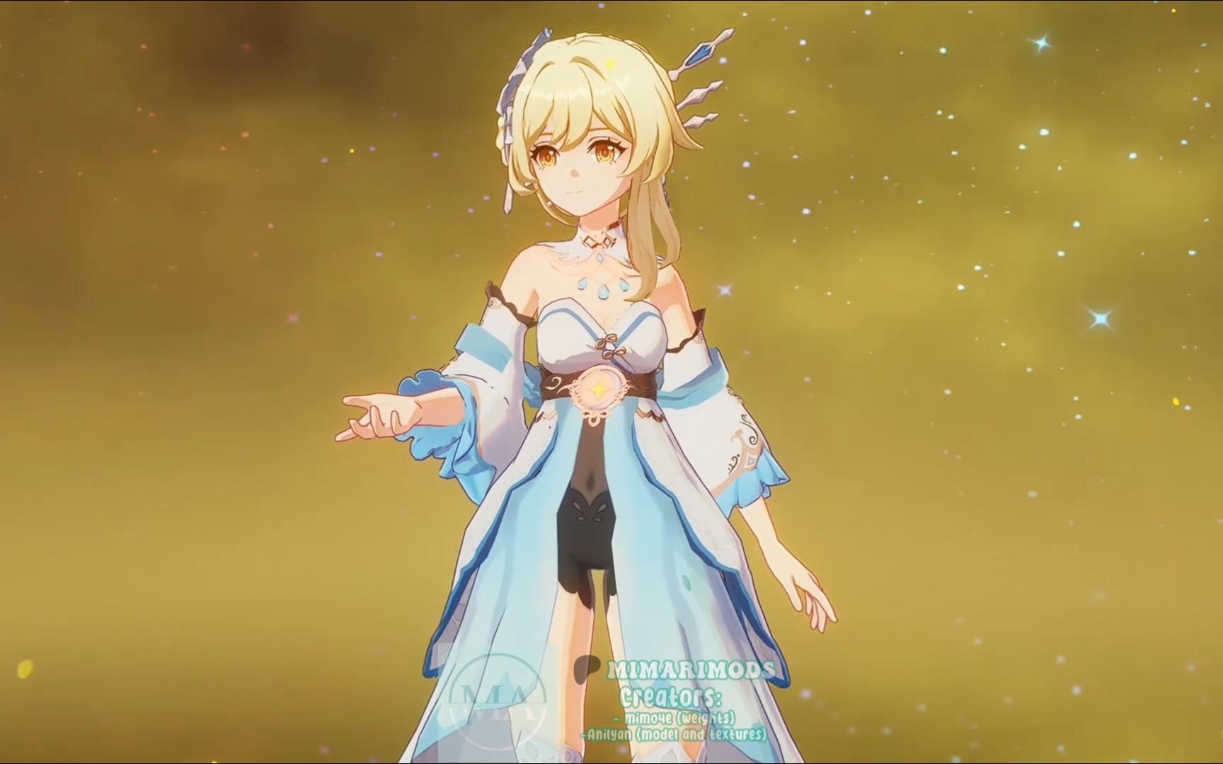 不一样的原神,哑巴爷也有皮肤啦