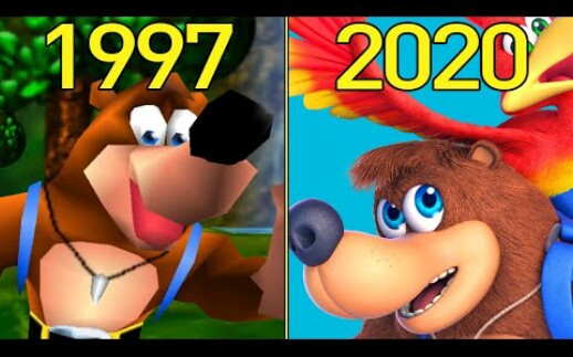 [图]班卓熊游戏进化史 Banjo Kazooie 1997-2020