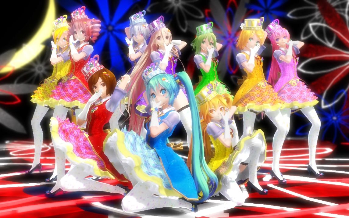 【mmd】v家十人 [one.two.three]_哔哩哔哩_bilibili