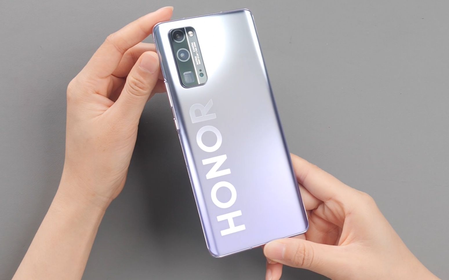 荣耀30pro 钛空银开箱来了,这神仙颜值真是令人大爱啊!太与众不同了